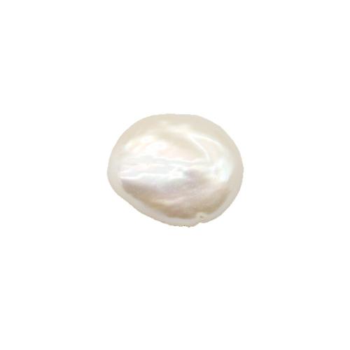 Cultured No Hole Freshwater Pearl Beads irregular DIY white Sold By PC