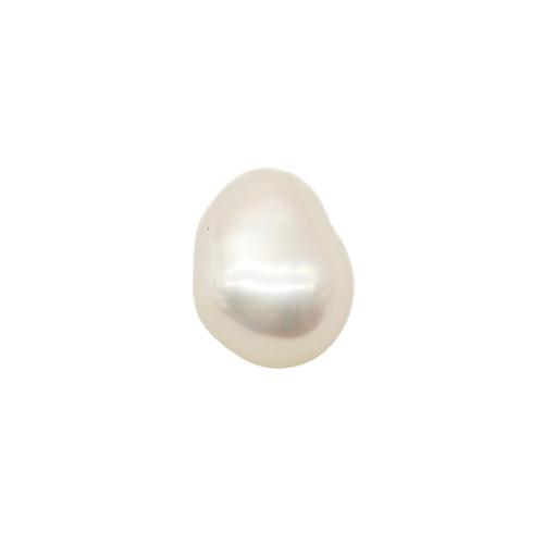 Cultured No Hole Freshwater Pearl Beads irregular DIY white Sold By PC
