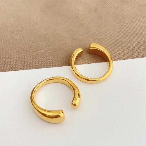 Ring Finger ze stali nierdzewnej, Stal nierdzewna 304, Powlekane, biżuteria moda & różnej wielkości do wyboru & dla kobiety, złoty, sprzedane przez PC