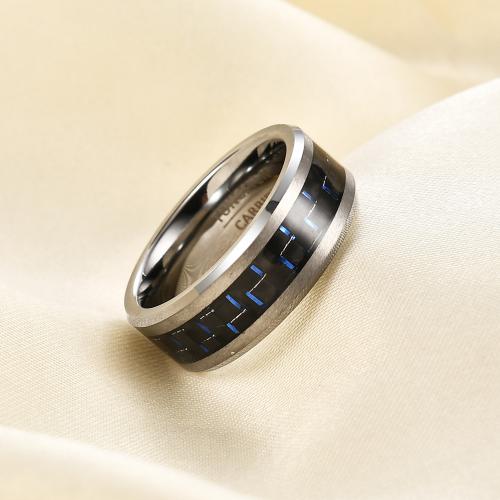 Tungsten Steel Ring for Men gold color plated fashion jewelry Sold By PC
