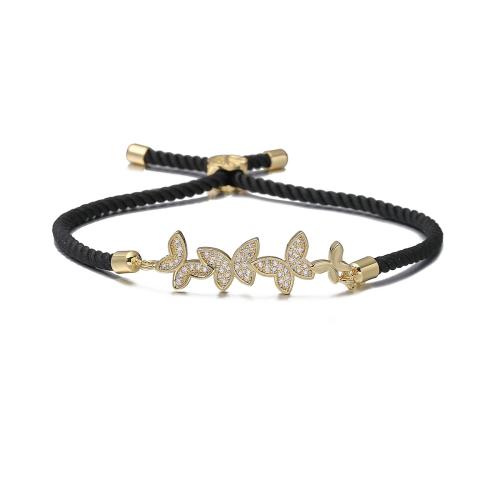 Kubické zirkonie Mikro dláždí mosaz náramek, 18K pozlacené, různé styly pro výběr & micro vydláždit kubické zirkony & pro ženy, Prodáno By PC