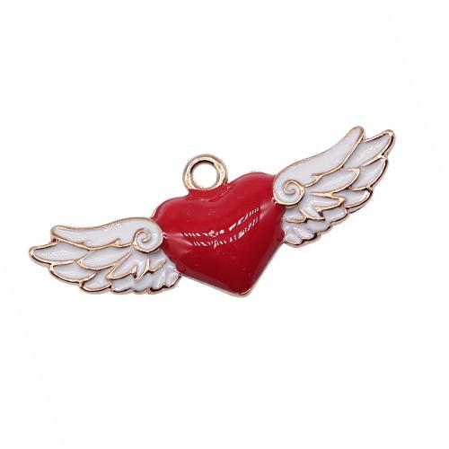 Zinc Alloy émail Pendants, alliage de zinc, Placage, DIY, Vendu par PC