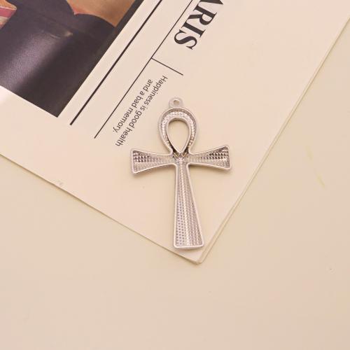 Zinc Alloy Cross Pendants gold color plated fashion jewelry silver color Sold By PC