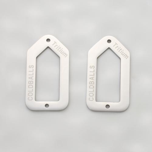 Stainless Steel Pendants 304 Stainless Steel silver color plated DIY silver color Sold By PC
