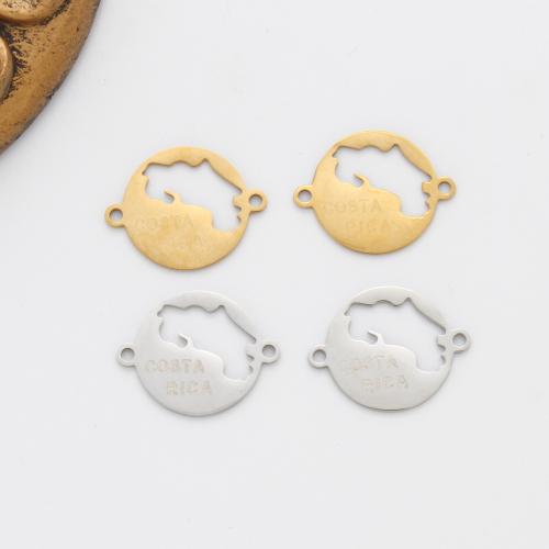 Connecteurs en acier inoxydable, Acier inoxydable 304, Placage, DIY & creux, plus de couleurs à choisir, 18x4x1mm, Vendu par PC