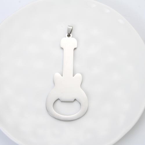 Stainless Steel Pendants 304 Stainless Steel silver color plated DIY silver color Sold By PC