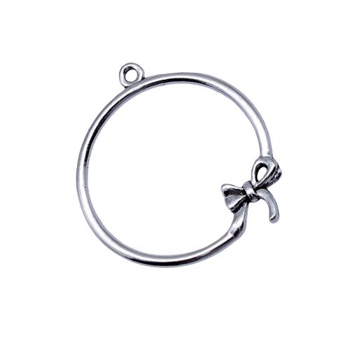 Zinc Alloy Bowknot pendentifs, alliage de zinc, Placage, DIY, 10PC/sac, Vendu par sac