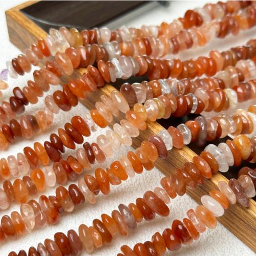 Perline di quarzo naturale, Pepite, lucido, DIY, beads size 8-10mm, Venduto per Appross. 38 cm filo