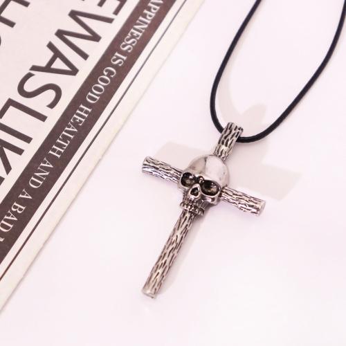 Zinc Alloy Cross Pendants gold color plated Halloween Design & DIY silver color Sold By PC