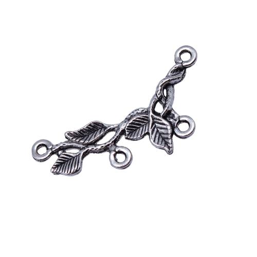 Forbindelse til zinklegering, Zinc Alloy, Branch, forgyldt, du kan DIY, 20pc'er/Bag, Solgt af Bag