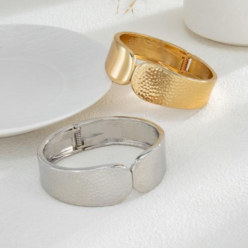 Zink Alloy Bangle Smycken, plated, mode smycken & för kvinna, fler färger för val, Säljs av PC