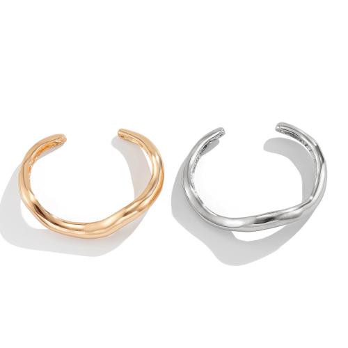 Zink Alloy Manschett Armring, plated, mode smycken & för kvinna, fler färger för val, Säljs av Ställ