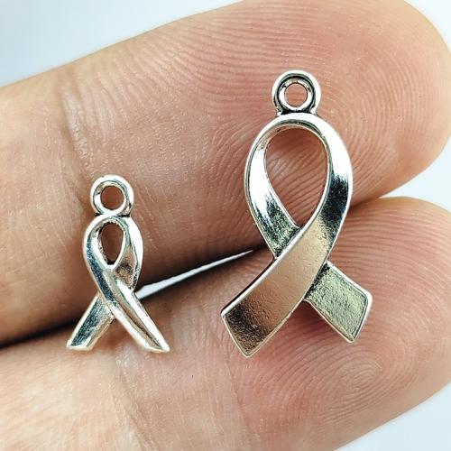 Zinc Alloy Pendants silver color plated DIY silver color Sold By Bag