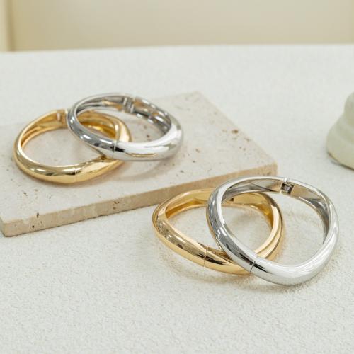 Zink Alloy Bangle Smycken, plated, mode smycken & olika stilar för val & för kvinna, fler färger för val, Säljs av PC