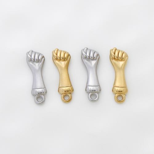 Edelstahl Schmuck Anhänger, 304 Edelstahl, Hand, plattiert, DIY, keine, 23x7.70x3.70mm, verkauft von PC