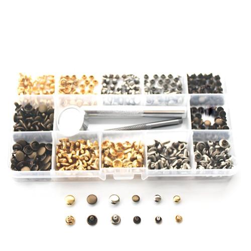 DIY Jewelry Supplies Brass with Plastic Box Sold By Box
