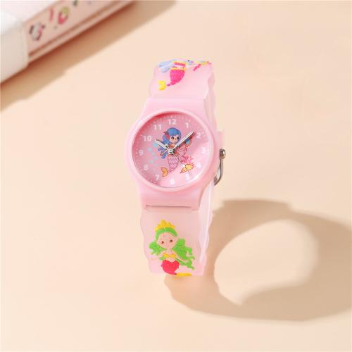 Fashion Children Watch Plastic with 304 Stainless Steel plated fashion jewelry & Unisex & for children Sold By PC