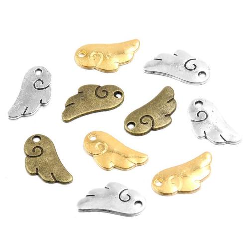 Stainless Steel Pendants 304 Stainless Steel Wing Shape plated DIY & enamel Sold By Bag
