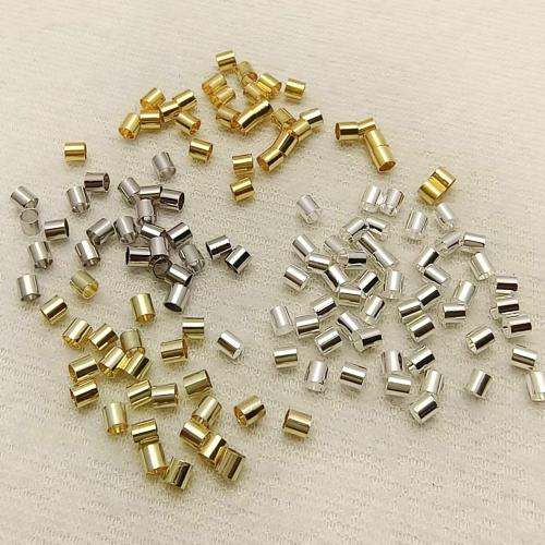Mosiądz Pozycjonowanie Bead, Powlekane, DIY & różnej wielkości do wyboru, dostępnych więcej kolorów, sprzedane przez PC