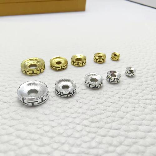 Zinc Alloy Spacer Beads plated DIY Sold By PC