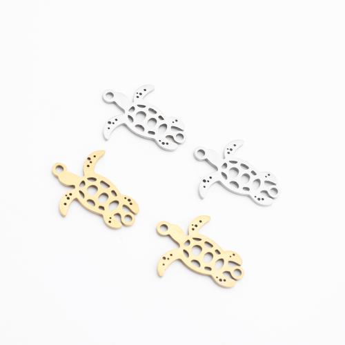 Stainless Steel Connector 304 Stainless Steel Turtle plated DIY & hollow Sold By PC