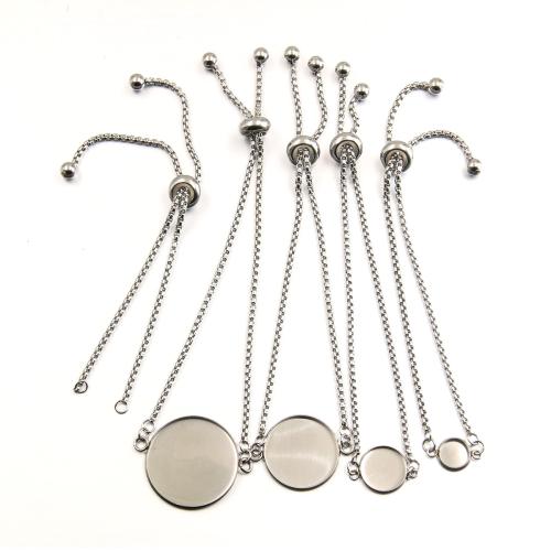 Cruach dhosmálta Bracelet Lorg, 304 Cruach dhosmálta, DIY & méid éagsúla do rogha, Díolta De réir PC