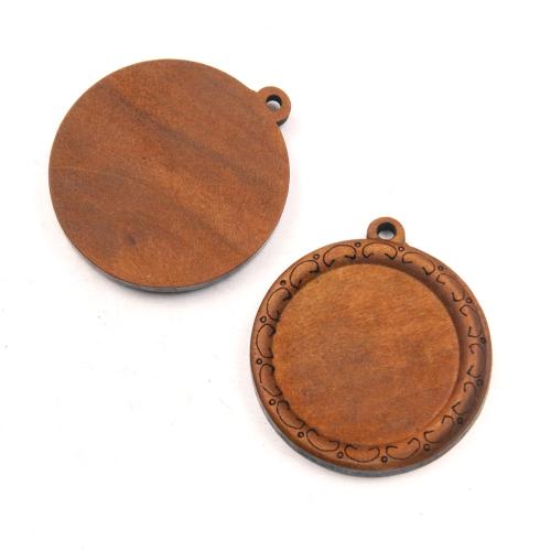 Adhmad Socrú siogairlín, Babhta Maol, DIY & stíleanna éagsúla do rogha, 30mm, Díolta De réir PC