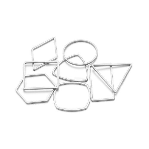 Stainless Steel Pendants 304 Stainless Steel gold color plated DIY 50/Bag Sold By Bag