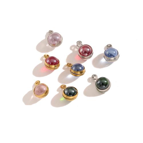 Pendants Crystal, 304 Cruach dhosmálta, le Crystal, plátáilte, DIY, dathanna níos mó le haghaidh rogha, 100ríomhairí pearsanta/Mála, Díolta De réir Mála