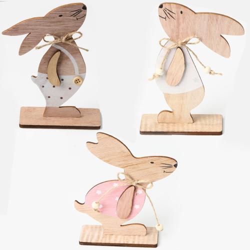Wood Decoration Rabbit Sold By PC
