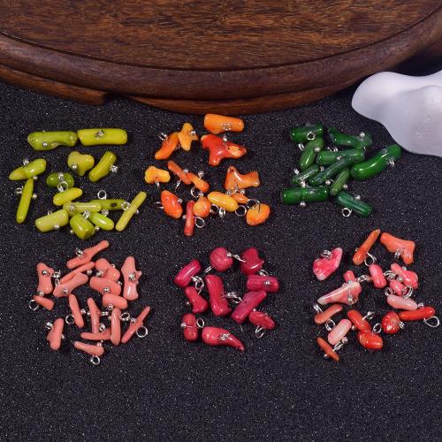 Μενταγιόν Coral, με 304 από ανοξείδωτο χάλυβα, DIY, περισσότερα χρώματα για την επιλογή, 50PCs/τσάντα, Sold Με τσάντα