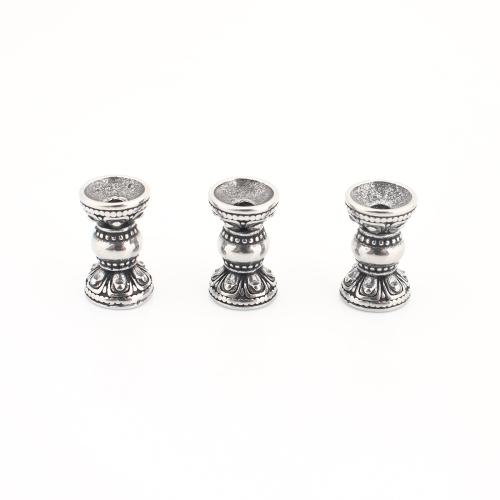 Stainless Steel Spacer Kralen, 304 roestvrij staal, Vintage & DIY, 13x8x8mm, Verkocht door PC