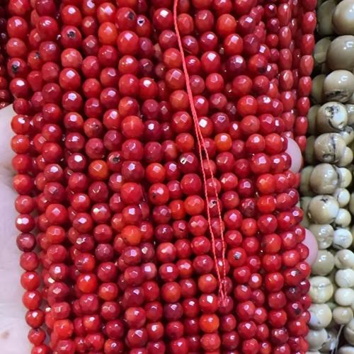 Natural Coral Helmet, tee-se-itse & erikokoisia valinnalle & kasvot, Myyty Per N. 38 cm Strand