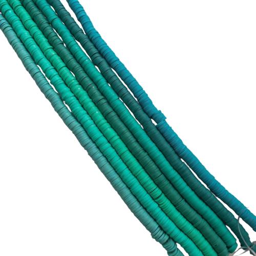 Polymer Clay pärlor, DIY, fler färger för val, 390x5x5mm, 50Strands/Lot, Säljs av Lot