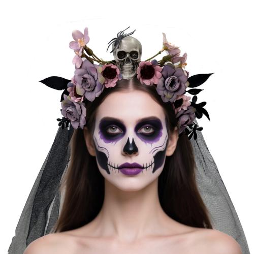 Klud Hair Band, håndlavet, Halloween Design & for kvinde, flere farver til valg, 600x220mm, Solgt af PC