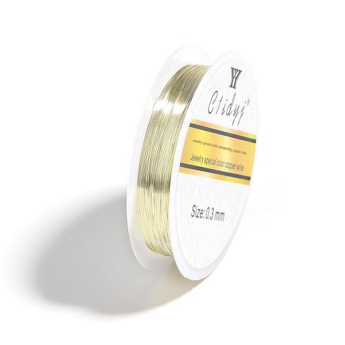 Blås Wire, Mässing, plated, DIY & olika storlek för val, fler färger för val, 10PC/Lot, Säljs av Lot