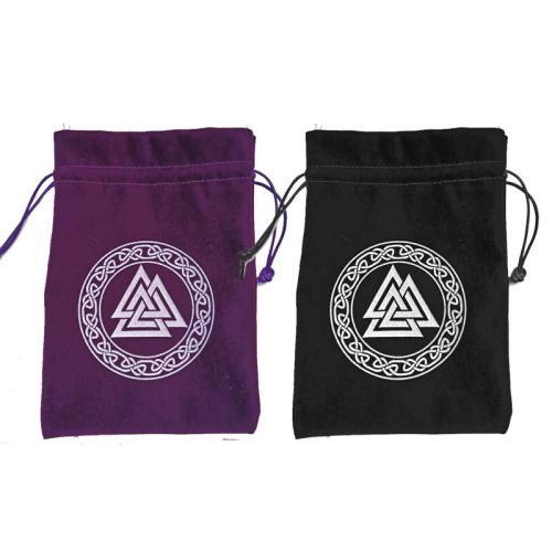 Velveteen Drawstring Bag printing portable & dustproof Sold By PC