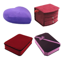 Velvet Jewelry Set Box