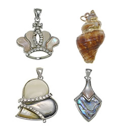 Natural Shell Pendants