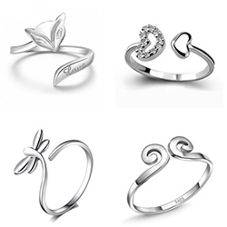 925 Sterling Silver Finger Rings