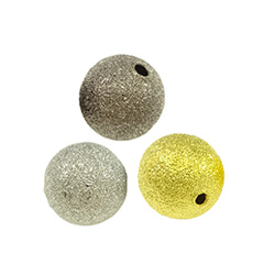 Brass Stardust Beads