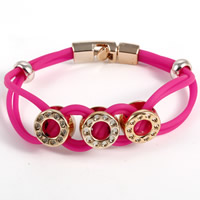 Bracciale corda in pelle