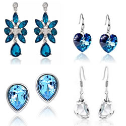 Pendientes de Cristal