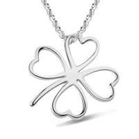 Brass Clover Pendant