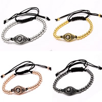 Brass Woven Ball Bracelets