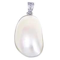 Natural White Shell Pendants