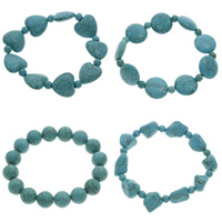 Bracelets turquoises de mode