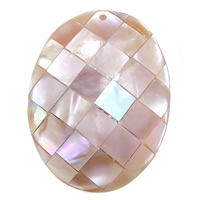 Natural Pink Shell Pendants