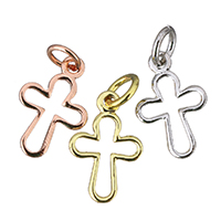 Brass Cross Pendants