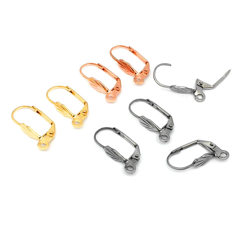 Stainless Steel Lever Back Earring Component